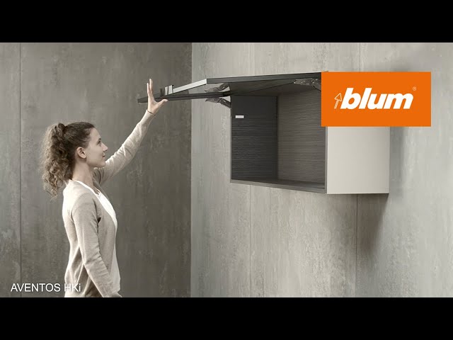 AVENTOS HKi: semi-integrated stay lift system with cover caps | Blum