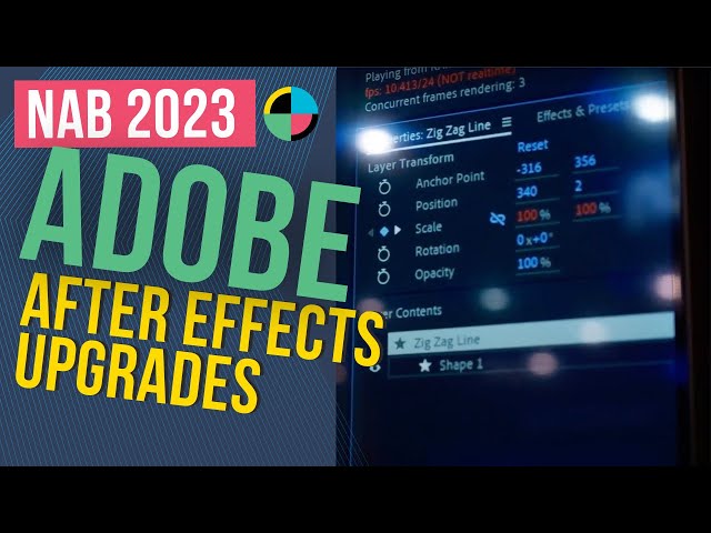 Adobe After Effects Upgrades We've All Been Waiting For | #nab2023