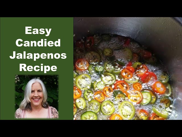 Easy 3 Ingredient Candied Jalapenos | How to Make Cowboy Candy with Just 3 Simple Ingredients