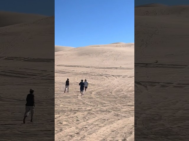 we found sand