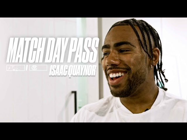 Behind the scenes of the Qualifying Final with Isaac Quaynor | Match Day Pass