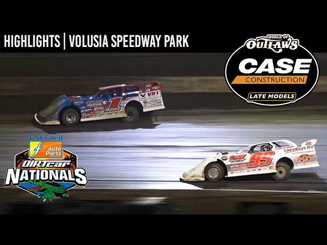 World of Outlaws CASE Late Models. DIRTcar Nationals. Volusia, February 18th, 2023 | HIGHLIGHTS