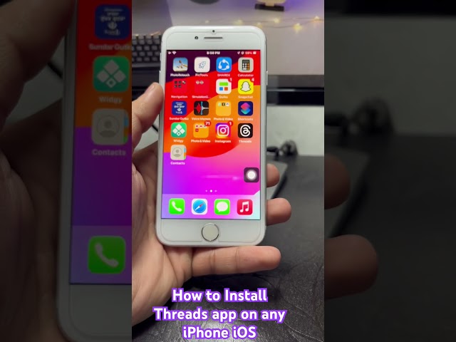 How to Install Instagram Threads app on any iPhone #shorts #instagramthread #threads #threadsapp