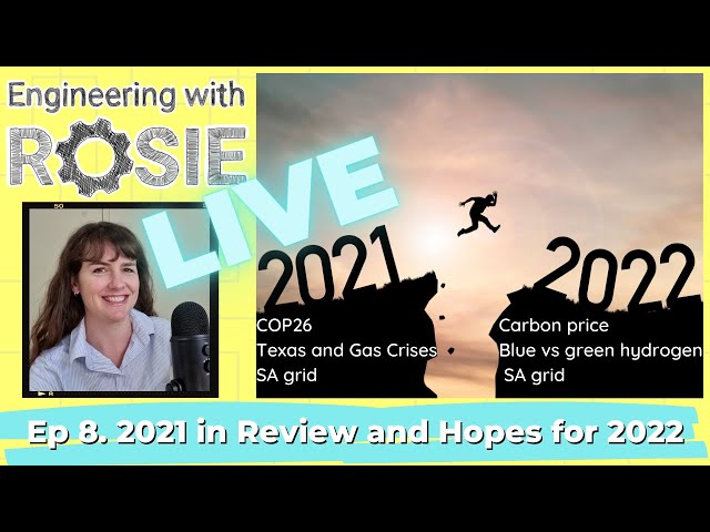 Engineering with Rosie Live Ep. 8 | 2021 in Review and Hopes for 2022