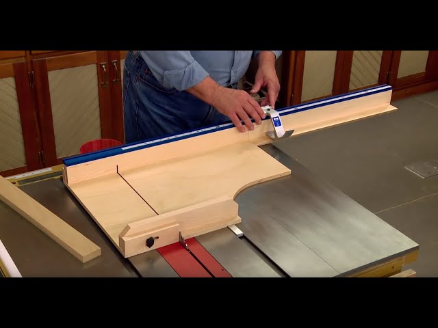Maybe the Best Table Saw Crosscut Sled Ever?