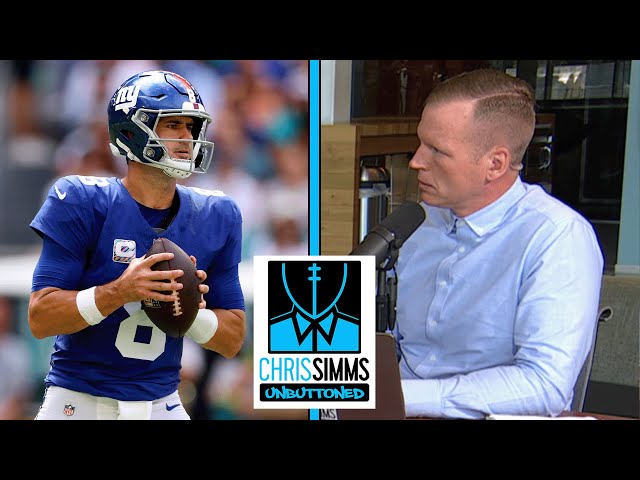 Daniel Jones must 'take control' of the New York Giants | Chris Simms Unbuttoned | NFL on NBC