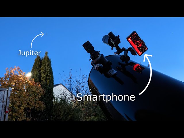 Can you use a Smartphone as a Telescope Finder?
