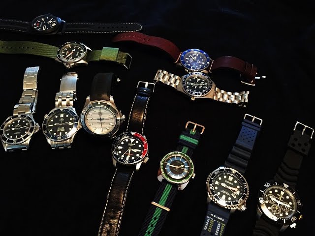 SOTC My Dive Watch Collection - Rolex, Omega, TAG, Seiko, Citizen