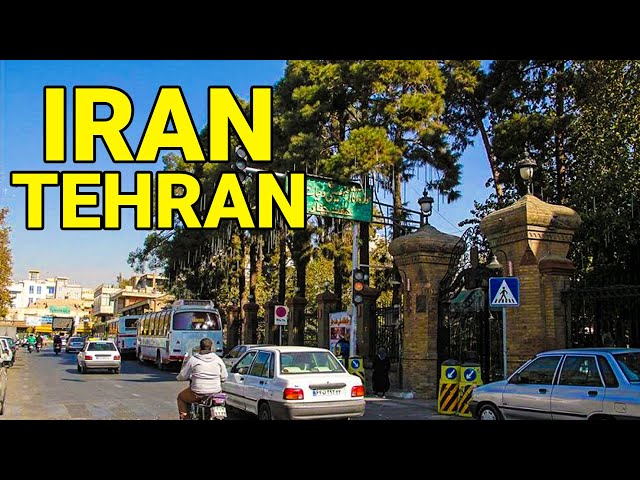 Tehran , Iran 🇮🇷 - Walking In Beautiful Street | Haft Chenar / هفت چنار تهران
