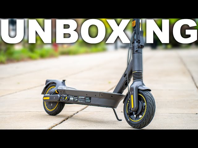 Segway Ninebot Max G2 E-Scooter Unboxing & Setup
