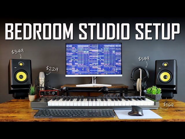 My PERFECT Bedroom Studio Setup 2021 - Music Studio Setup & Essentials