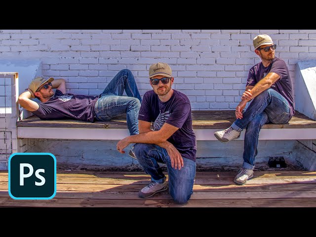 Learn how to CLONE yourself in this Photoshop tutorial!