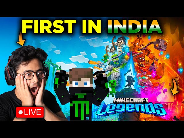 😱FIRST TIME PLAYING MINECRAFT LEGENDS - TEDDY GAMING
