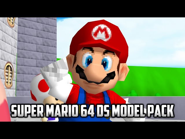 ⭐ Super Mario 64 PC Port - Mods - Super Mario 64 DS Model Pack v2.1