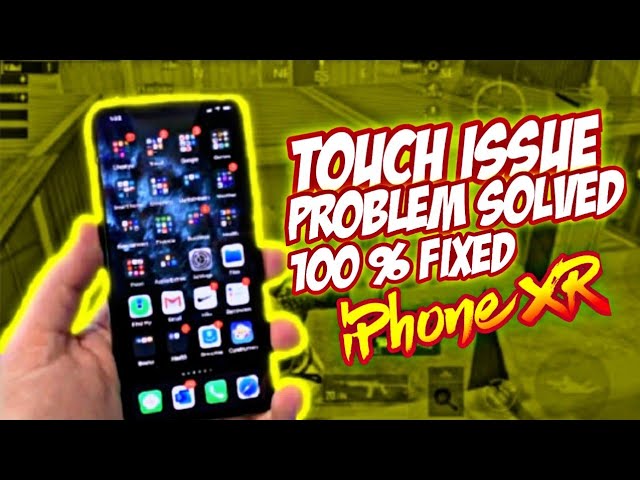 🔥FIX iPhone - TOUCH ISSUE 100%💥 | 4 FINGER MULTI TOUCH ISSUE IN BGMI/PUBGMOBILE 2024