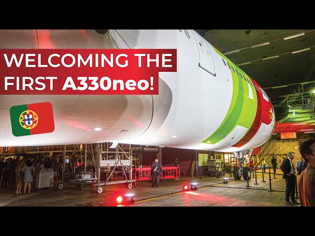 VLOG | Flying to Lisbon to see the FIRST Airbus A330-900neo!