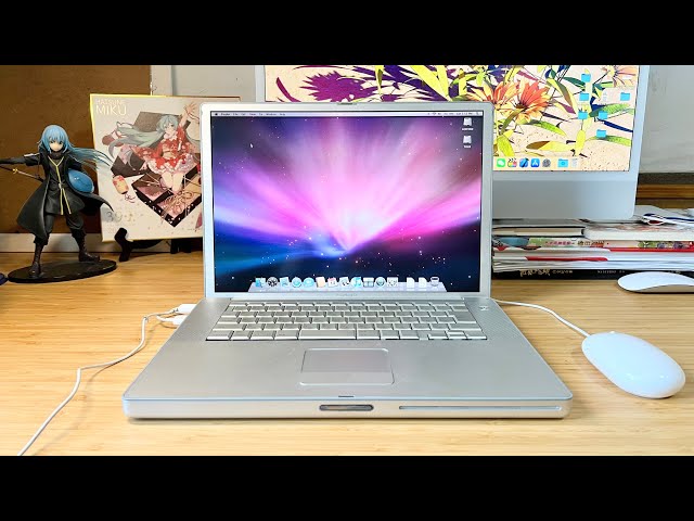 Last 2005 PowerBook G4 Unboxing & Restore OS