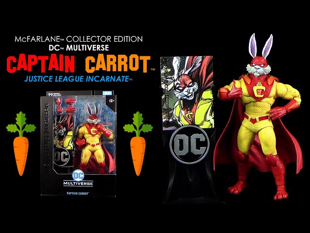 McFarlane ™ Captain Carrot ™ DC ™ Multiverse - Justice League Incarnate ™ Unboxing & Review (German)