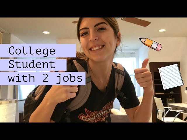 DAY IN THE LIFE: Full Time Student With Two Jobs