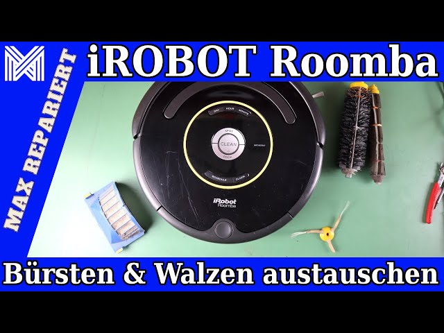 Roomba 650 Bürsten und Rollen tauschen - Filter im iRobot Roomba tauschen - Defekte Bürsten ersetzen