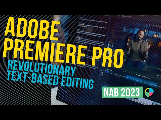 You Can Edit With Text In Premiere Pro?! | #nab2023