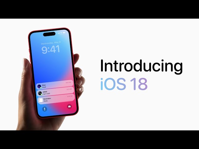 Introducing iOS 18 (concept)