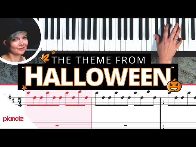 Play the Halloween Theme - Michael Myers (Easy Piano Tutorial)