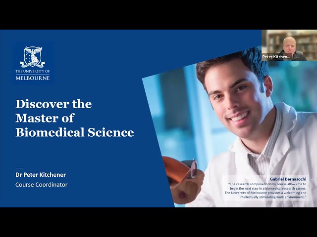 Discover the Master of Biomedical Science