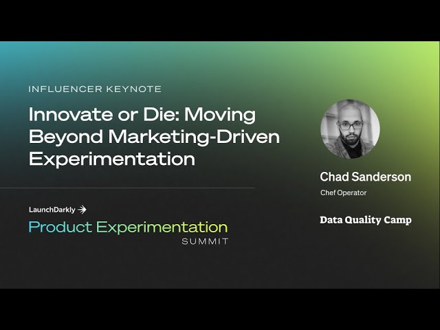 Innovate or Die: Moving Beyond Marketing-Driven Experimentation