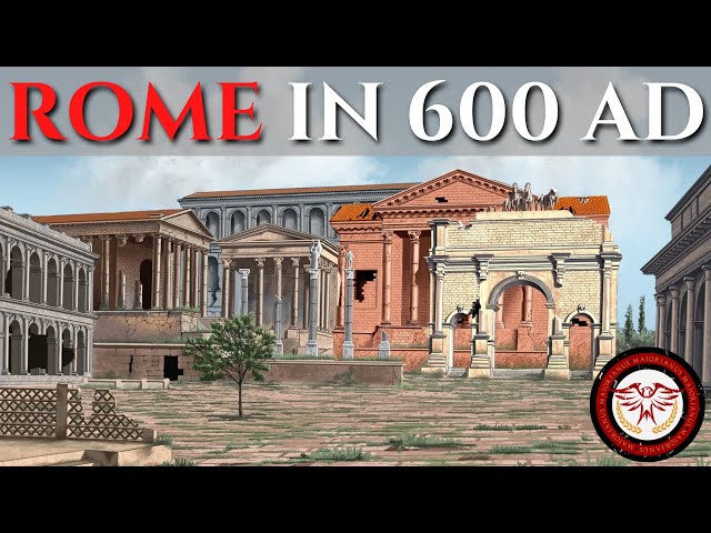 Walking through Rome in 600 AD. What would you have seen?