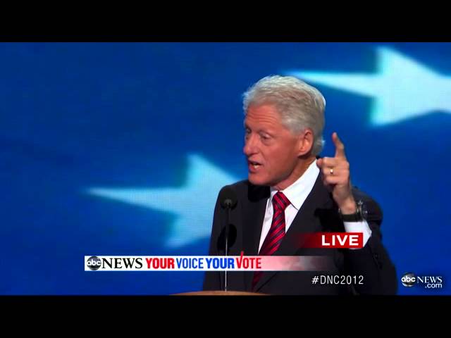 Bill Clinton DNC Speech COMPLETE: 'We're In This Together' vs. 'You're On Your Own'