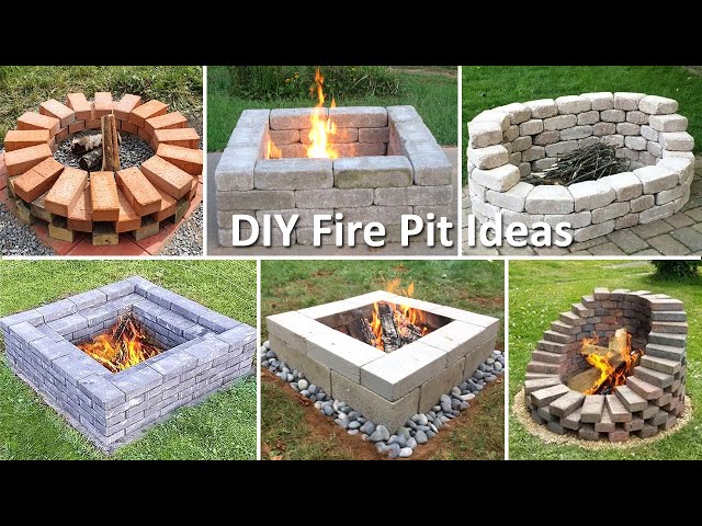 75+ Inspiring DIY Outdoor Fire Pit Ideas: Transform Your Space with Creative Designs!"