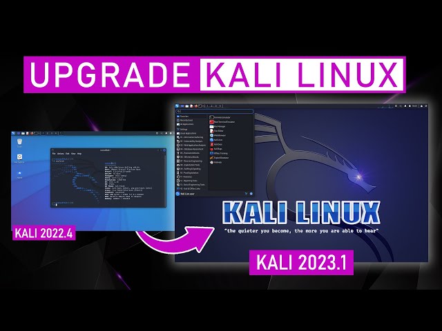 NEW! Upgrade KALI LINUX | Update Your Existing Kali Linux 2022.4 to Kali Linux 2023.1