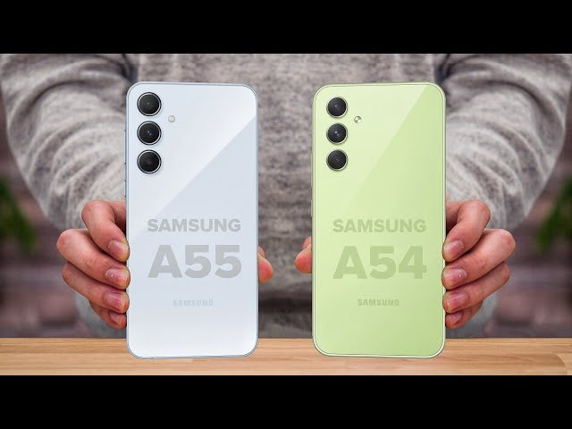 Samsung A55 Vs Samsung A54 | Full Comparison ⚡ Which one is Better?