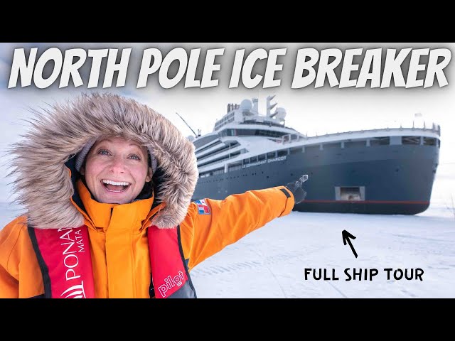 WE BOARDED A CRUISE TO THE NORTH POLE (Full Ship Tour)