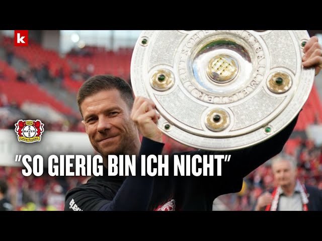 Bayerns 91-Punkte-Rekord verpasst - Xabi Alonso scherzt: "Ich habe genug, so gierig bin ich nicht"