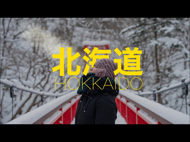 Hokkaido Winter Wonderland 30 minutes [4K] | Cinematic Jazz