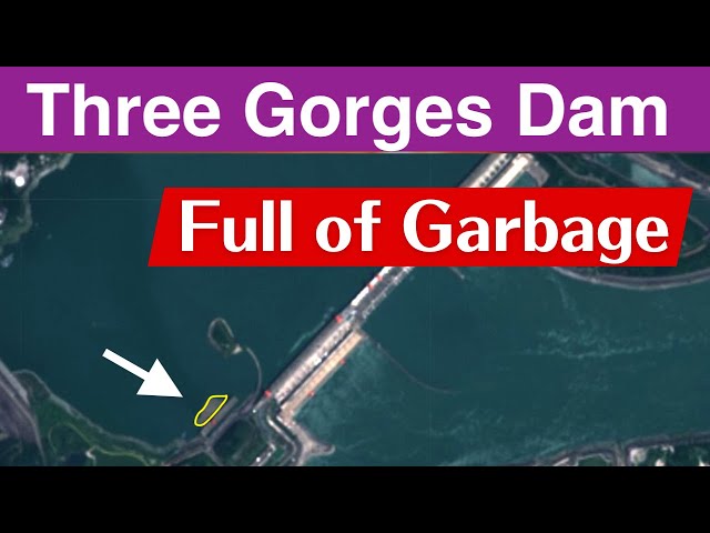 Three Gorges Dam ● Full of garbage ● Aug 12 2023  ● Flood , China Latest information