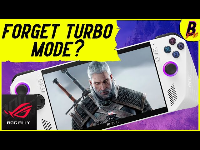 The Witcher 3 & ROG Ally Ultimate Performance Test