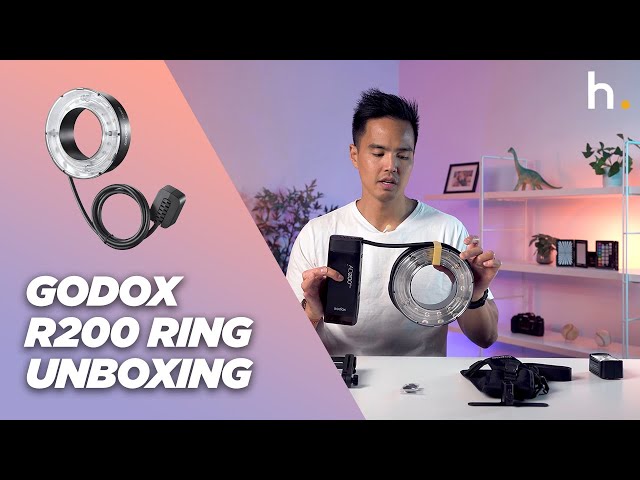 Godox R200 Ring Flash Head for the AD200Pro & AD200 Pocket Flashes | Unboxing