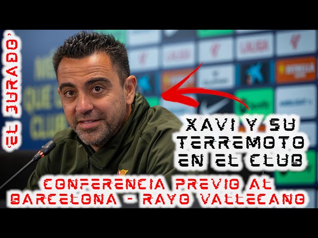 🚨¡#ELJURADO!🚨 Evaluamos qué dijo #XAVI previo al #BARCELONA - #RAYOVALLECANO 💥