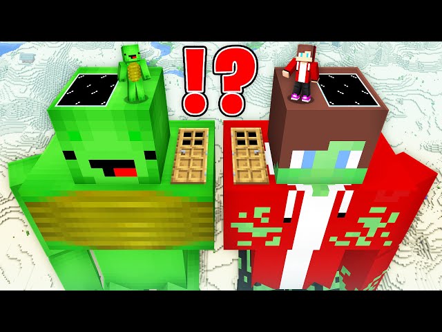 JJ And Mikey Found GIANT TOWERS of THEMSELVES in Minecraft Maizen