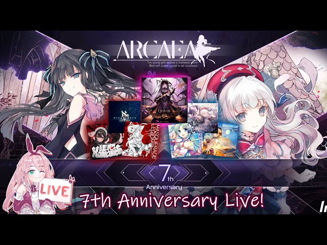 【Arcaea】 LIVE | 7th Anniversary Playthrough!