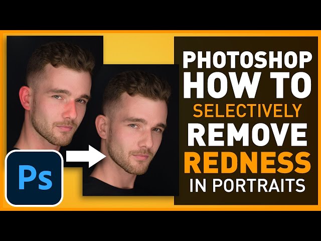 How to Selectively Reduce/Adjust Skin Redness in Photoshop
