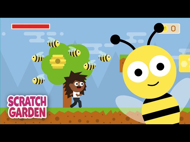 The Baby Bumble Bee Song | The Importance of Bees | Scratch Garden