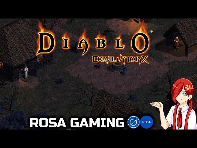 ИГРАЕМ НА LINUX: Diablo 1 [DevilutionX] [r7 5700x+32gb+Radeon VII 16Gb]