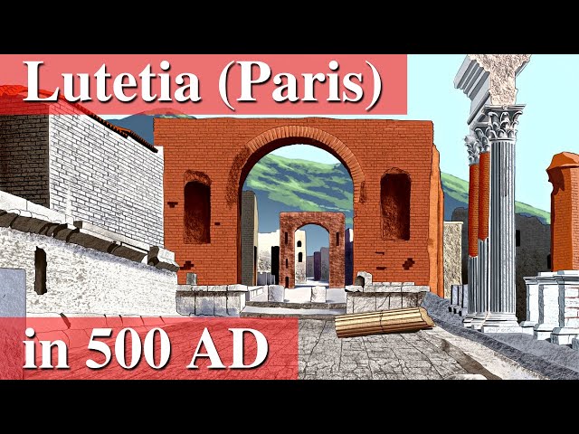 Walking through Paris in 500 AD. What would you have seen?