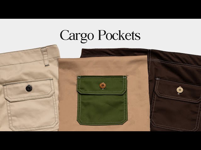 How to Sew Cargo Pockets for Beginners | GA021