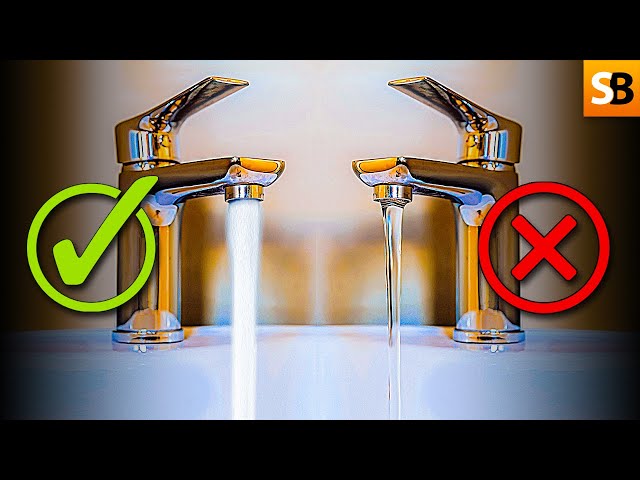 How To Fix Your Low Water Pressure Problem