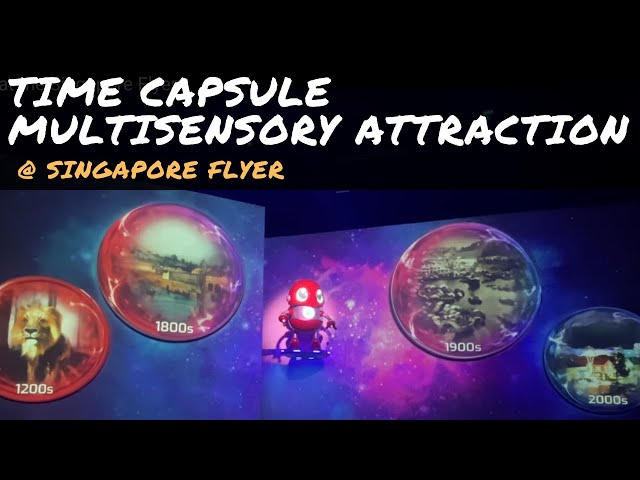 Time capsule at the Singapore Flyer